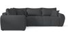 AX LIVING Malatya L Ecksofa mit Schlaffunktion Sofa Dunkelgrau 235cm L Bild 3