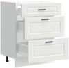 vidaXL Küchenunterschrank Porto Weiß Holzwerkstoff 854259 Bild 5