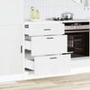 vidaXL Küchenunterschrank Porto Weiß Holzwerkstoff 854259 Bild 3