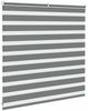 vidaXL Doppelrollo Dunkelgrau 145x100 cm Stoffbreite 140,9 cm Polyester 4014114 Bild 4