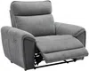 Vente-unique - DJARALO Sessel Stoff Grau - B 96 cm x H 106 cm x L 120 cm Bild 5