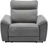 Vente-unique - DJARALO Sessel Stoff Grau - B 96 cm x H 106 cm x L 120 cm Bild 3