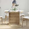 vidaXL Esstisch Artisan-Eiche 110 x 60 x 75 cm Holzwerkstoff 863165 Bild 4