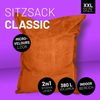 Lumaland 'Luxury' XXL-Sitzsack, Indoor & Outdoor, Terrakotta, Polyester, 380 l Bild 2