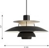 PH 5 Pendelleuchte Schwarz Bild 2