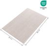 Blumtal Badematte rutschfester und weicher Badezimmerteppich, rutschsicher, strapazierfähig, waschbar, Polyester, Badvorleger in 50x80 cm - waschbar Bild 2