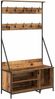 vidaXL Kleiderständer Altholz 100 x 41 x 184 cm Holzwerkstoff 882889 Bild 2