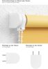Lysel Outlet - Verdunkelungsrollo Gelb, (B x H) 92cm x 175cm in gelb/gelb Bild 3