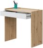 Calicosy Schreibtisch mit 1 Schublade Noa - L82 cm - Helles Holz Bild 4