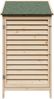vidaXL Gartenschuppen Natur 59 x 56 x 113,5 cm Massivholz aus Fichte 42033452 Bild 5