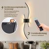 Lapalife Wandleuchte Kabellose Akku Dimmbar&Timing Wandlampe mit Fernbedienung, 2700K-6500K, Wiederaufladbar Wandleuchte für Wohnzimmer Schlafzimmer Bild 4
