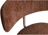 Esszimmerstuhl Travis aus Webstoff, modernes Design, Braun, gepolstert und stabil Bild 5