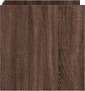 vidaXL Nachttisch Braun Eichen-Optik 45x50x50 cm Holzwerkstoff 848296 Bild 5
