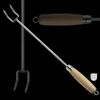 Schneider Grillgabel, Edelstahl/Holzgriff, Silber/Natur, 50 cm Bild 2