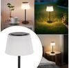 ZMH LED Tischleuchte Touch-Dimmer Tischlampen Modern 3600mhA Akku kabellos für Wohnzimmer, Augenschutz, Einfache Installtion, LED fest integriert, 3000-5000K, Kabellos Nachttischlampe mit USB Aufladbar Bild 4