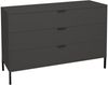 Kommode Erna 119x45x82 Anthrazit matt Lack 14714-Q Bild 2