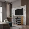 Furnica Kommode GABRIEL 8 Schubladen-Votan Eiche H92cm B120cm T33cm Bild 2
