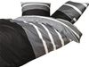 Janine Bettwäsche Davos 65030 08 silber schwarz Feinbiber 155 x 220 + 80 x 80 cm Bild 5
