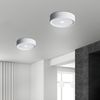 3er Set LED Deckenleuchte, Aluminium, weiß, D 15 cm Bild 4