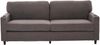 LVHOM 2-Sitzer Sofa mit USB&LED, Zweier Polstersofa Chenille Bezug, Loveseat mit Getränkehaltern, Doppelsofa Stoffsofa Loungesofa, Hellgrau Bild 2