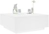 Couchtisch, Sofatisch Weiß 100x100x40 cm Holzwerkstoff Bild 2
