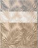 Zeller Present Platzset 'Palme', Polyleinen, grau Bild 2