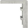 vidaXL Wand-Bartisch Betongrau 102x45x103,5 cm Holzwerkstoff 811785 Bild 3