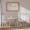 Poster Kinderzimmer Pferd · Lila Pony mit Punkten · Niedliches Tierposter für Mädchenzimmer & Babyzimmer · Skandi Deko · Print ohne Rahmen - 10x15 cm Bild 4