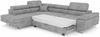 Stylefy Marokko Ecksofa Dunkelgrau Velours MONOLITH Links Bild 4