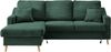 Sofa Valentina von Benformato: Elegantes Breitcord-Sofa mit Schlaffunktion, Bettkasten und Flexibler Recamiere – In drei stilvollen Farben erhältlich Bild 4
