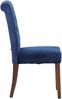 Esszimmerstuhl WALES Samt - 98x45x63cm, blau, Holz Gestell Stühle Esszimmerstühle Stuhl Esszimmer Esstisch Stühle Küchenstuhl Bild 3