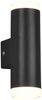 LED Badezimmer Wandleuchte RAY Up and Down in Schwarz - Spiegelleuchte, H:17cm Bild 2