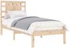 vidaXL Massivholzbett Kiefer 90x200 cm [3104203] Bild 3