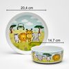 Van Well Kindergeschirr Set 3-teilig Safari Bild 3