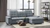 WERK2 Ecksofa Carmen L-Form, Sofa, Eckcouch mit Schlaffunktion, Bettkasten, Sitztiefenverstellung Bild 2