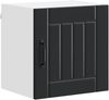 vidaXL Wandschrank LUCCA Schwarz 40 x 31 x 40 cm Holzwerkstoff 884876 Bild 2