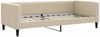vidaXL Tagesbett mit Matratze Creme 90x200 cm Stoff 3196564 Bild 3