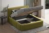 Polsterbett OLAF 140x200 mit Matratze, Bettkasten und Lattenrost. Farbe: VELUTTO 9 Bild 3