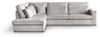 Beautysofa Ecksofa mit dekorativen Kissen PARMA, im modernes Design, klassische Polsterecke inklusive Wellenfedern Bild 4