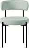 ML-DESIGN Polsterstuhl Esszimmerstühle Gruppe Küchenstuhl aus Teddystoff mit Metallbeinen (6 St), Clubstuhl 6er Set Wohnzimmerstuhl Grün moderne Design Lounge Stuhl Bild 2
