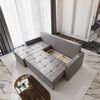 Masseno Ecksofa KOS PIK mit Schlaffunktion L-Form, Sofa mit Bettkasten Bild 3