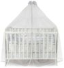 Lorelli Babybetthimmel, Baldachin 480x150 cm Insektenschutz Babybett Laufstall blau Bild 2