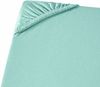 Carpe Sonno Baby Feinjersey Bettlaken aus 100% Baumwolle - 60-70x120-140 cm, Aqua Bild 3