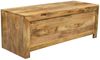 Truhe Hina 120x45x45 aus Mangoholz Bild 2