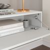 TV-Lowboard hängend Halmstad 160x31x30 cm Weiß [en. casa] Bild 5