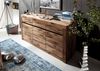 Sideboard Wildeiche / Zerreiche 150x43x80 braun geölt MONTREUX #351 Bild 2