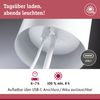 Paulmann 76999 LED Akkuleuchte Tuni 2700K IP44 dimmbar weiß Bild 4