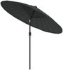vidaXL Sonnenschirm mit Aluminium-Mast 270 cm Anthrazit 47306 Bild 3