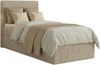 Boxspringbett RALFI 80 x 200 cm (Rechte Seit) mit Bettkästen, Bonell-Matratze H2 und T25-Topper. Farbe: Beige Bild 2