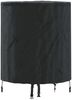 vidaXL Tischdecken Uni Schwarz 62 x 62 x 70 cm Stoff 4105874 Bild 2